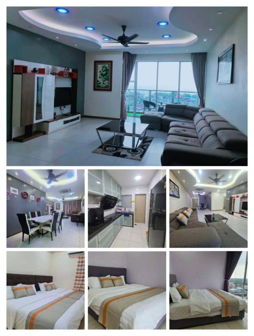Sekinchan Seaview Homestay 7 High View Ngoại thất bức ảnh