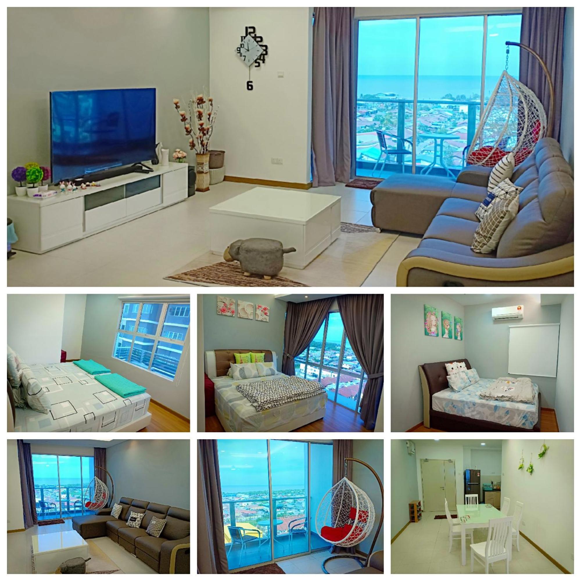 Sekinchan Seaview Homestay 7 High View Ngoại thất bức ảnh